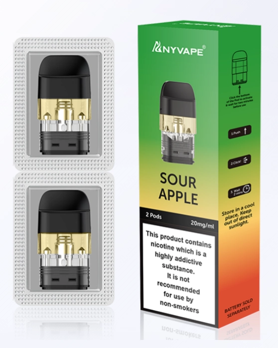 Synbar Q30R refillable POD retail packaging, 2 mL