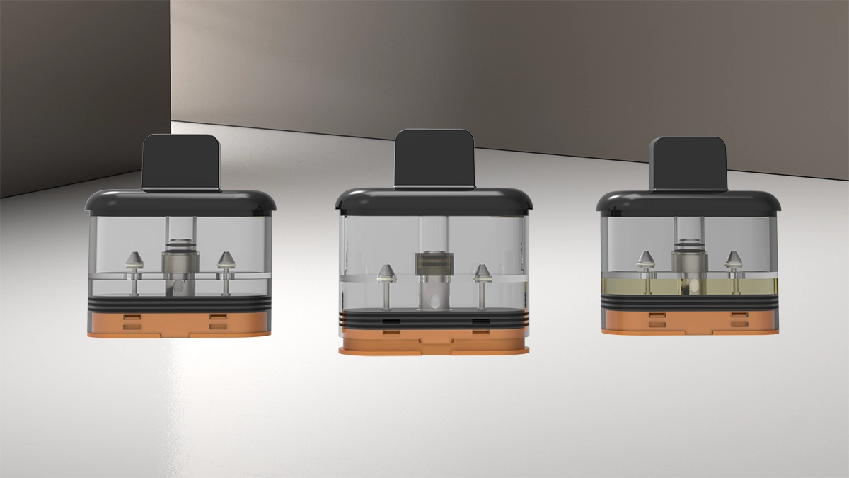 ZipPod oil and coil separation structure